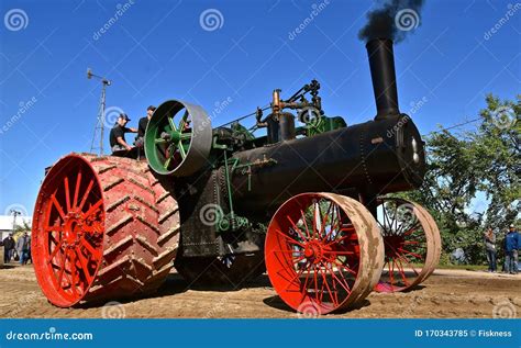 Old Case 150 Steam Engine Editorial Image Image Of Largest 170343785