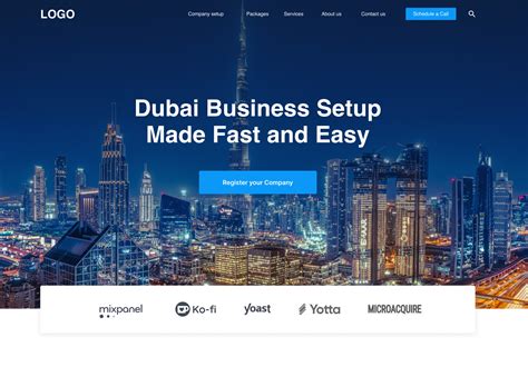 Company solution UAE by Anand Kumar on Dribbble 