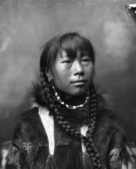 Inuit Woman From Cape Prince Of Wales Alaska 1904 Photo By Lomen Brothers Inuit Woman