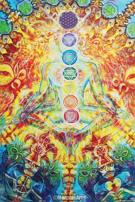 Chakra Chakra Painting Chakra Art Visionary Art