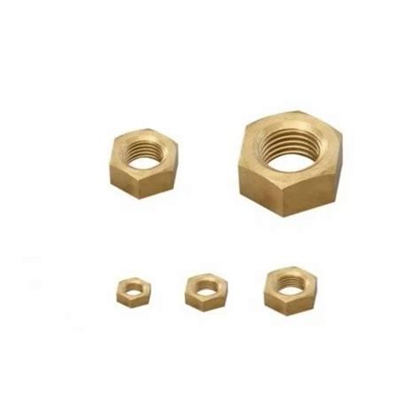 Hexagonal Broaching Brass Nuts For Hardware Fitting At Rs 375 Kilogram