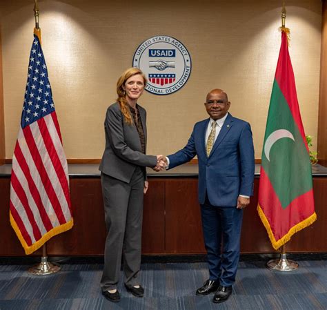 Abdulla Shahid On Twitter Had A Productive Meeting With Usaid