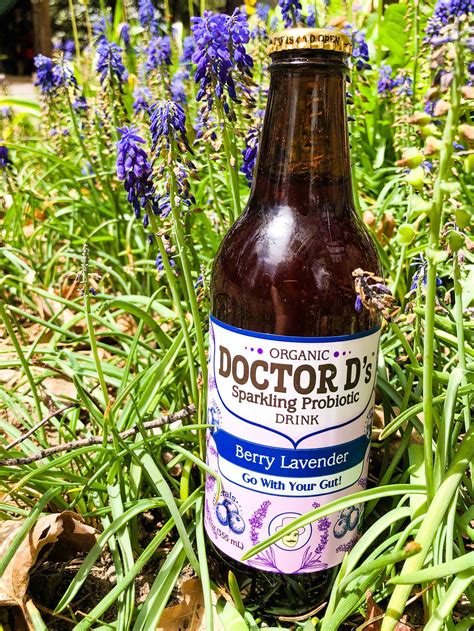 Pretty flowers + Sparkling Probiotics = Wonderful Day 💜💙⁠ | Probiotic