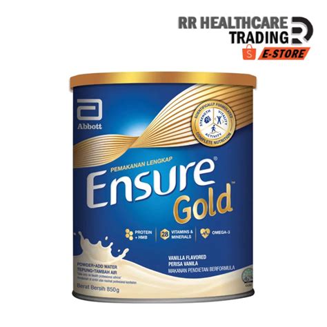 Ensure Gold Vanilla Flavor 850g Exp 05 2023 Shopee Malaysia