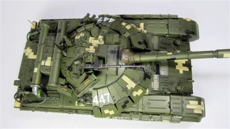 SKIF 212 Tank T 64 BM Bulat 1 35 Plastic Scale Modelkits From Ukraine