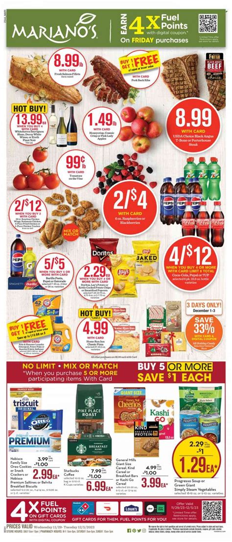 Marianos IL Weekly Ad Flyer Specials November 29 To December 5 2023