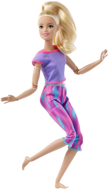 Barbie Lalka Gimnastyczka Made To Move Fitness Joga Lalki