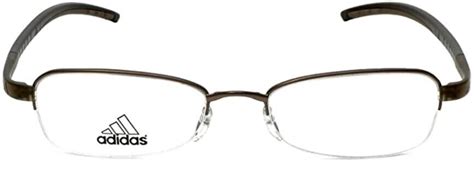 Adidas A674 40 6060 Brown Olive Halfrime Optical Frame Eyewear Eyeglasses 50 18 Ebay