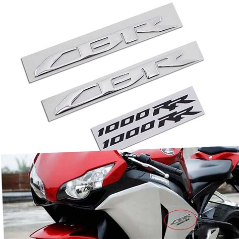 For Honda Cbr Cbr Rr Cbr Rr Motorcycle Chrome Decals Fuel