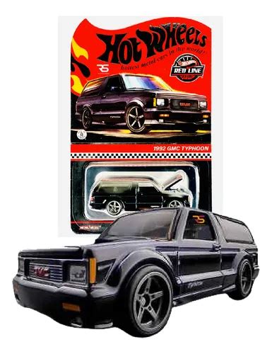 Hot Wheels Rlc Gmc Typhoon Novo Lacrado Preto 2024