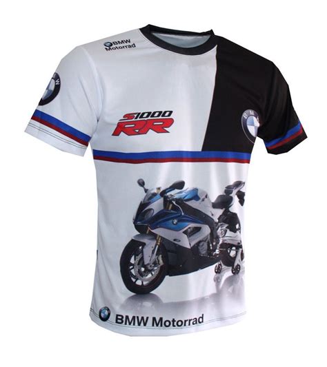 Bmw Motorrad S1000rr All Over Sublimation Print T Shirt Rocker Bike