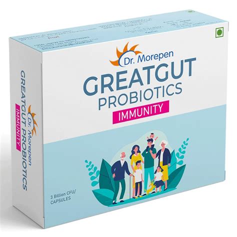 Dr. Morepen Greatgut Probiotics Immunity Capsules | RichesM Healthcare