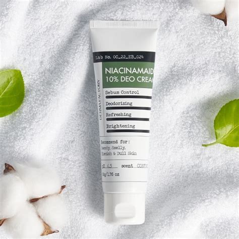 DERMA FACTORY Derma Factory Крем-дезодорант с ниацинамидом Niacinamaid ...