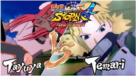 TAYUYA VS PTS TEMARI FREE BATTLE VERSUS NARUTO SHIPPUDEN