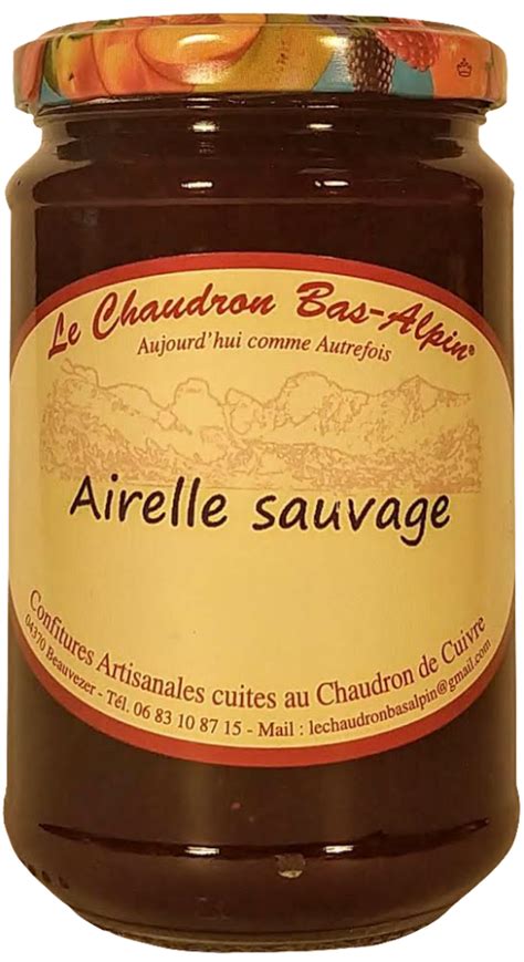 Confiture Dairelle Sauvage Le Chaudron Bas Alpin