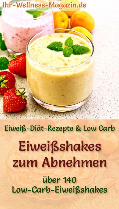 145 Eiweißshake Rezepte zum Selbermachen und Abnehmen gesunde