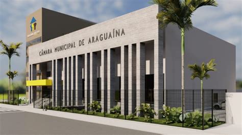 Lan Ado Projeto Do Novo Pr Dio Da C Mara Municipal De Aragua Na