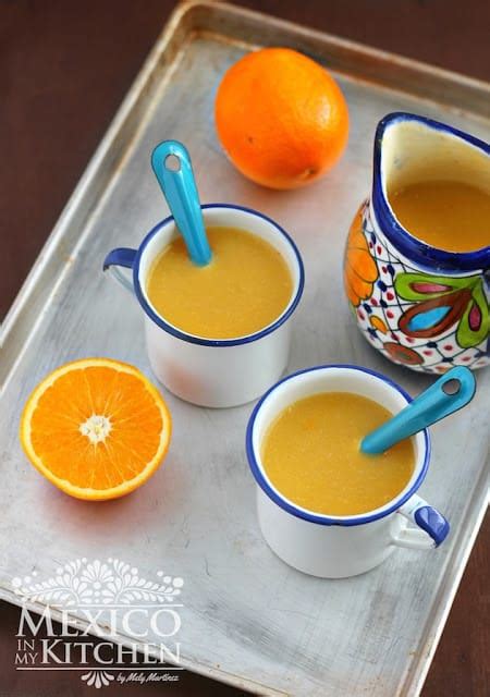 Orange Atole Recipe Atole De Naranja The Perfect Drink