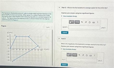 Solved Calculate The Total Distance Traveled Express Your