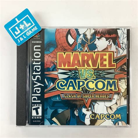 Marvel Vs Capcom Clash Of Super Heroes Ps1 Playstation 1 Pre Ow