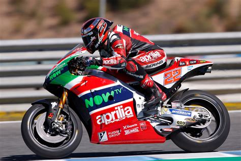 Moto Gp Test Positivi Post Gp Per Aprilia Performancemag It