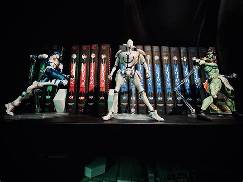 Got some jojo figures to go with my jojo hardcovers! : r/MangaCollectors