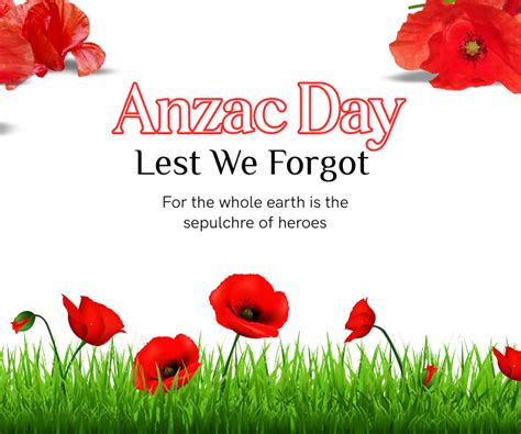 Anzac Day Template Postermywall