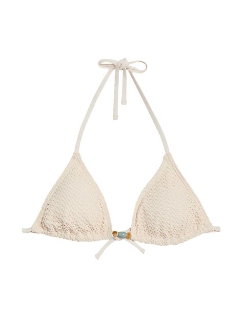 Buy Textured Padded Triangle Bikini Top At Marks Spencer
