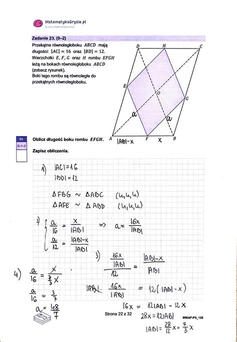 Pr Bna Matura Matematyka Podstawowa Arkusz I Odpowiedzi