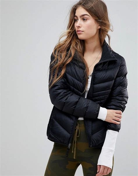 Abercrombie & Fitch Packable Down Padded Jacket | Jackets, Padded ...