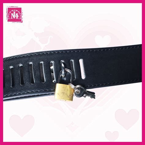 Deluxe Leather Women S Chastity Belt Bdsm Adult Sex Toys Adjustable With 4 Locks Etsy