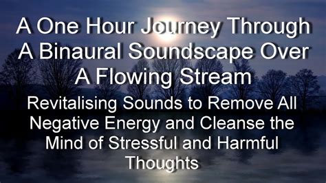 Hour Binaural Soundscape Over A Flowing Stream Revitalising Sounds