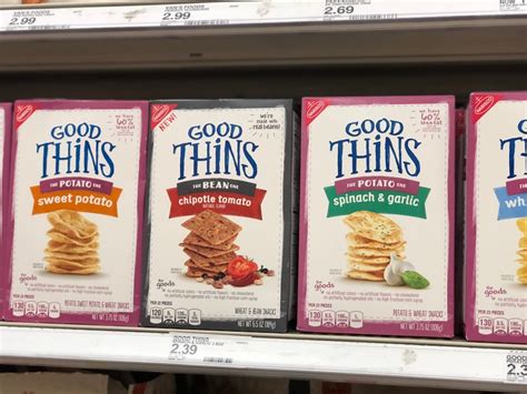 Good Thins Crackers Only 79¢ at Target After Cash Back (Just Use Your ...