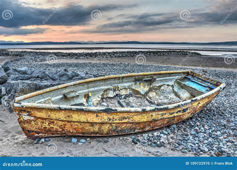 Rusty Boat On The Beach Stock Photo Image Of Kingdom 109722970