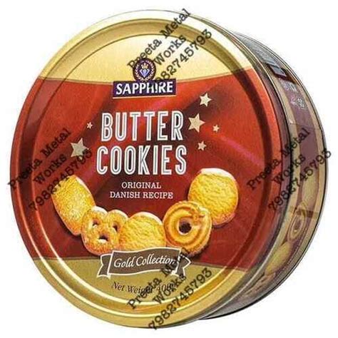 Butter Cookies Tin Box at Best Price in New Delhi | Preeta Metal Works