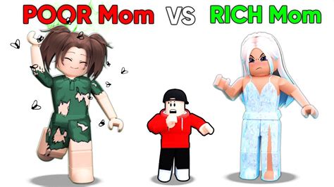 Rich Mom Vs Poor Mom Brookhaven Rp Youtube