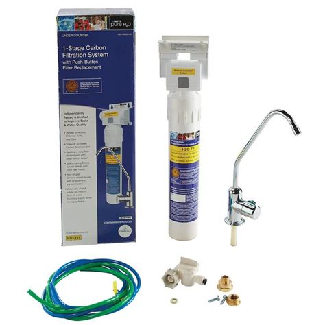 Watts Pure H O Single Stage Gac Under Sink Water Filtration System