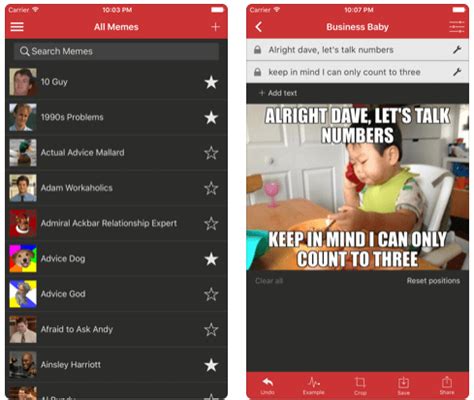 Best 10 meme maker app for iphone (iOS) and Android