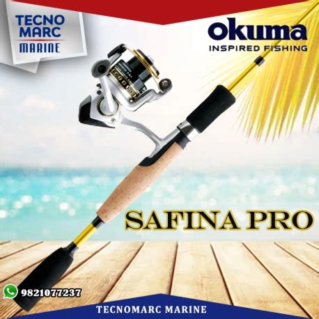 Combo Okuma Safina Pro Spinning Tecnolog A Mar Tima Champot N Campeche