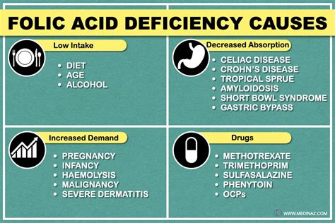 Folic Acid Deficiency: Causes You Need to Know - Medinaz Blog