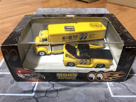 Hot Wheels Moon Equipped Truck Car Set Mooneyes Hobbies Toys Toys Games On Carousell