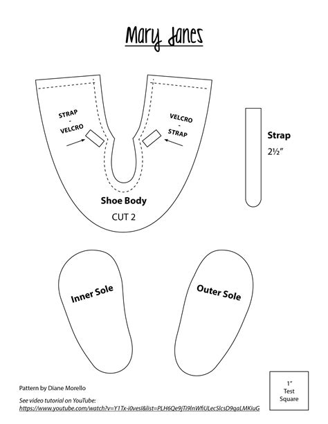 Free Doll Shoe Patterns