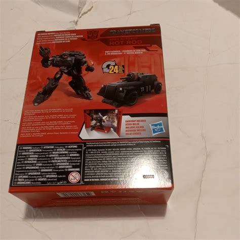 Transformers Studio Series Deluxe Hot Rod Last Knight WWII Collectable Toy Action Figures