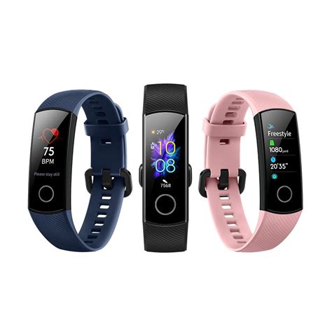 Honor Band 5 (CRS-B19S) aktivitásmérő, Dália pink - eMAG.hu