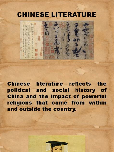 Chinese Literature | PDF | Asia | East Asia