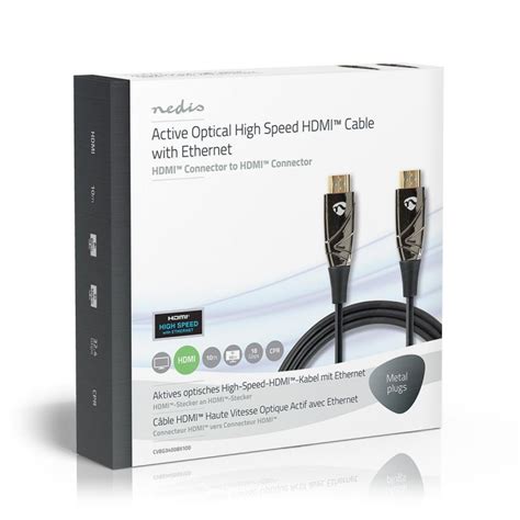 Câbe HDMI optique actif à haute vitesse avec Ethernet