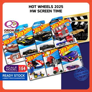 Hot Wheels HW Screen Time Optimus Prime Snoopy X Monster High K I T T Minecart