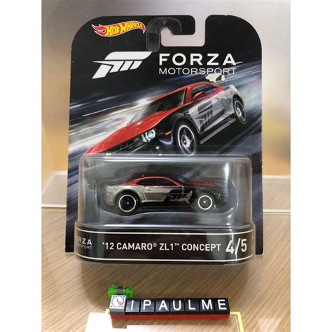 HOT WHEELS 風火輪 電影卡 FORZA 極限競速 CAMARO ZL CONCEPT CHEVY 蝦皮購物