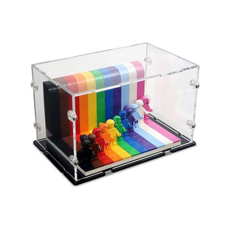 Acrylic Display Case for LEGO Everyone Is Awesome | iDisplayit