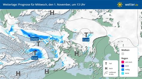 Sturm in Deutschland Orkan Emir rast über Europa mit Unwettergefahr